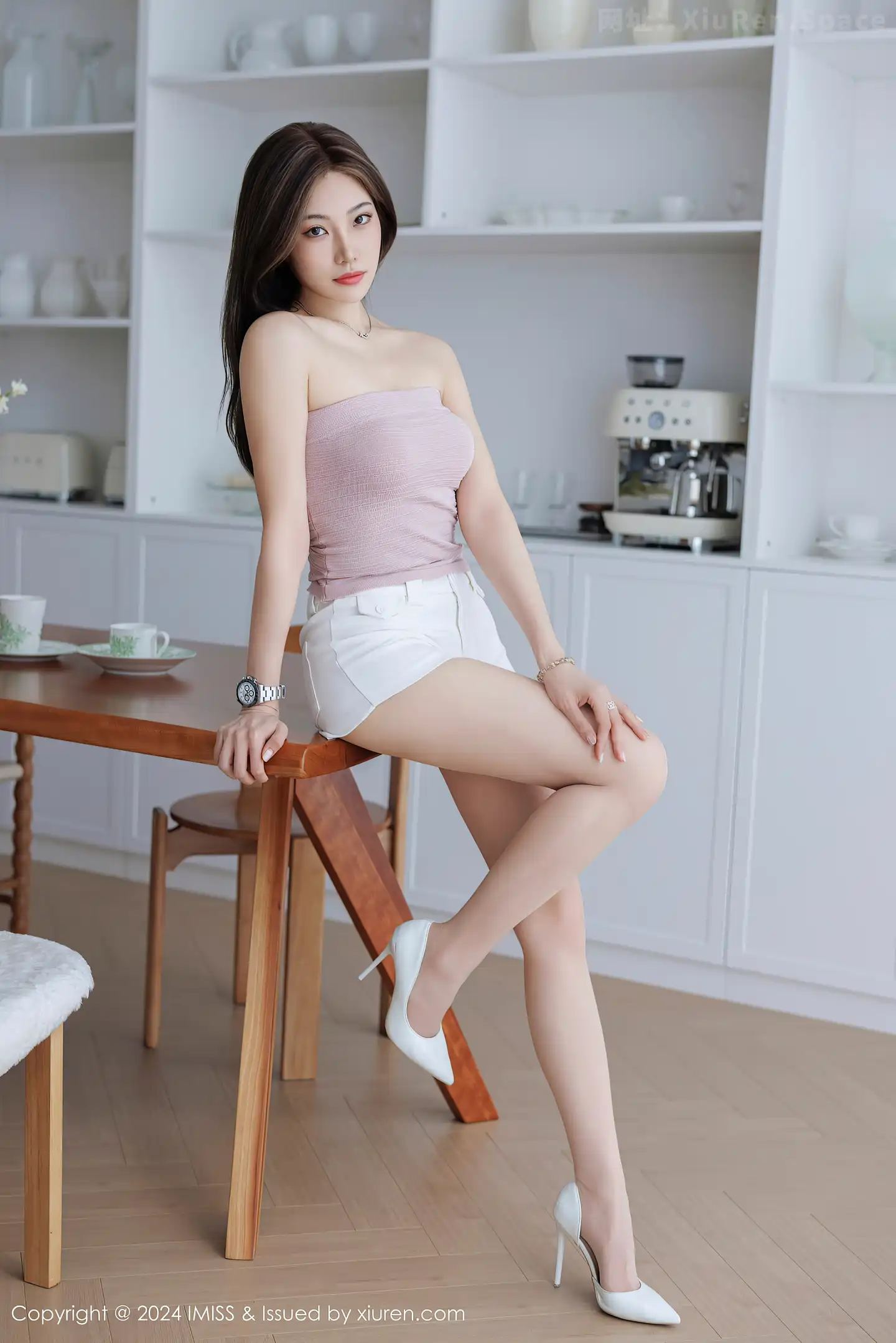 图片[6]-[IMISS爱蜜社]Vol.771 女神小狐狸Kathryn性感浅紫内衣配超薄肉丝秀完美身材诱惑写真60P-秀人网官方网站